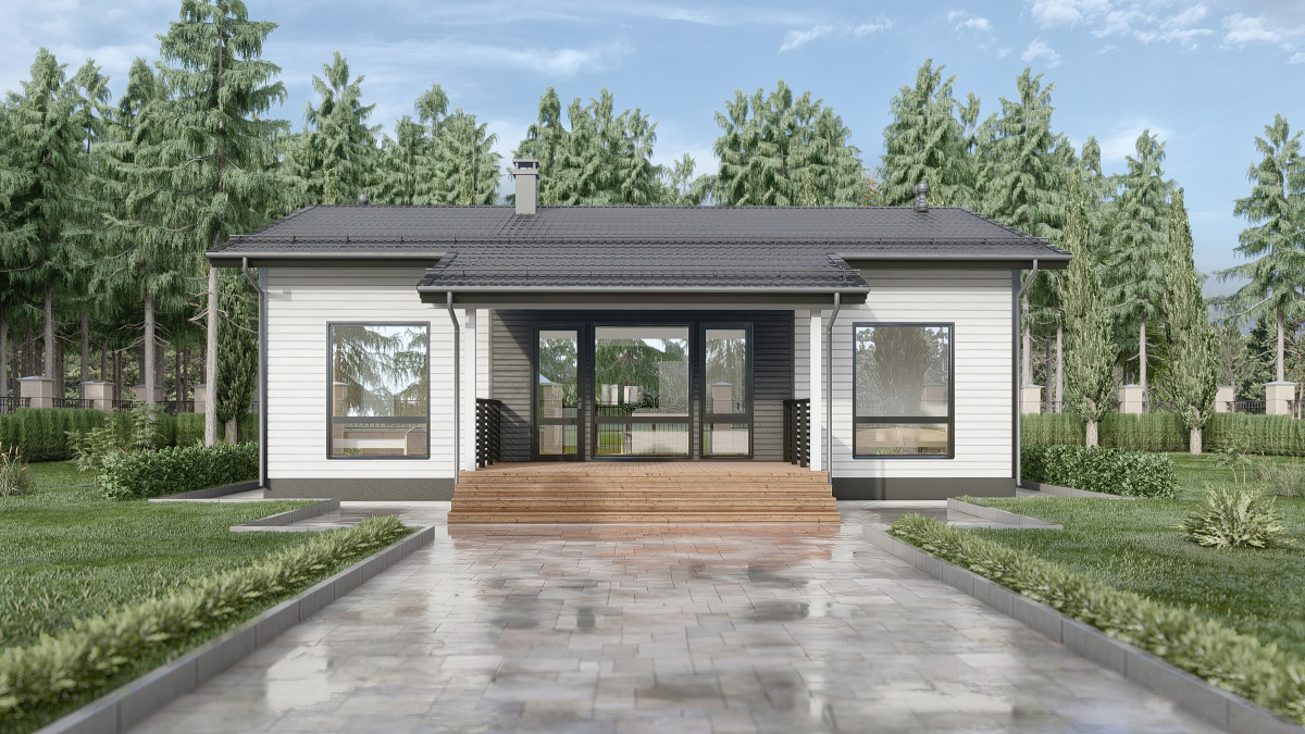 Каркасный дом VZ-861